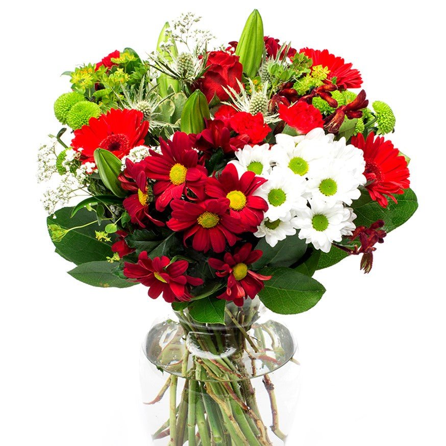 Square - Red Vianen Bouquet